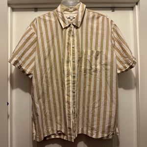 madewell signature poplin shirt NWOT